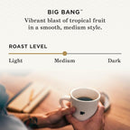 Peet's Coffee, Medium Roast Single Serve Coffee Pods - Big Bang 10 Count (1 Box of 10 Pods)