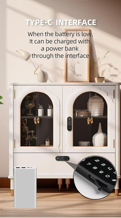 Waterproof Smart Fingerprint Cabinet Lock - Image 9