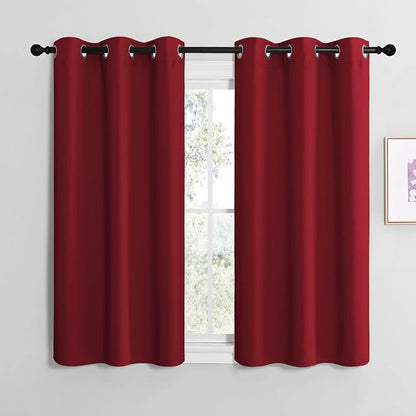 NICETOWN Christmas Short Blackout Curtains by NICETOWN