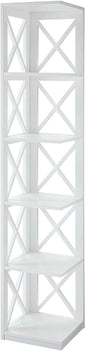 Convenience Concepts Oxford Corner Bookcase 12" by ConvenienceConcepts