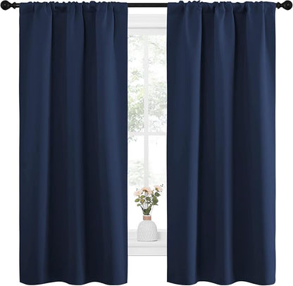NICETOWN Bedroom Curtains Blackout Draperies, Home Decorations Thermal - Image 2