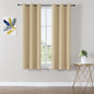 ChrisDowa Blackout Curtains for Bedroom and Living Room 45 Inches Long | 2 by ChrisDowa