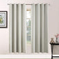 Yakamok Room Darkening Curtains 52x72 inch Length Light Beige-Living Room | 2 by Yakamok