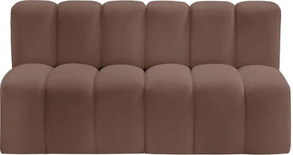 Meridian Furniture 101Brown-S2A Arc Collection Modern | Contemporary Modular - Image 4