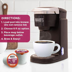 Maud's Decaf Raspberry Chocolate Flavored Coffee Pods, 18 ct, Decaffeinated Medium Roast Flavored Coffee in Recyclable Single Serve Pods – 100% Arabica Beans, Compatible with Keurig K Cups Maker