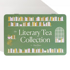 iterary Tea Collection Assorted Tea Gift Set - Hand-Crafted Loose Leaf Teas, Presentation Gift Box with Loose Leaf Steeper Included - Mixed Caffeine - 5 Unique and Flavorful Teas, 75+ Cups