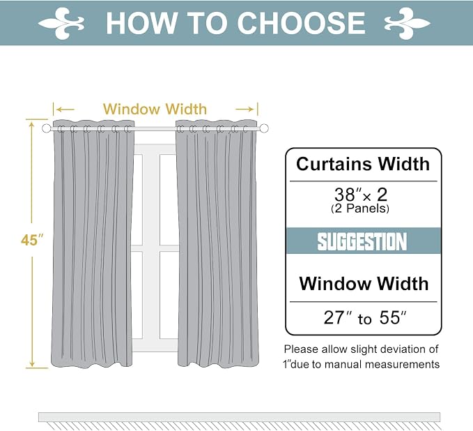 ChrisDowa Room Darkening Curtains - Image 5
