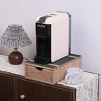 Drawer Holder for Coffee Brew - Kitchen Machine Accessories Stand Shelf Countertop - Serve Coffee Station and Pod Capsules Storage Organizer for Home Decor Office Storage Solution CF1D1C-Light