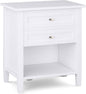 SIMPLIHOME Warm Shaker Bedside Table by SimpliHome