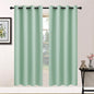 Yakamok Room Darkening Curtains 52x72 inch Light Sage Green-Living Room | 2 by Yakamok