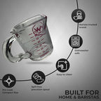 Rattleware 3 oz Espresso Shot Glass Pitcher – Double Spouted Genuine Barista Measuring Cup with Graduations in ml & oz – High-Volume, Commercial-Grade for Swift Espresso Pouring & Precision (2 Pieces)