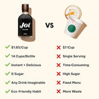 Jot Coffee Concentrate (Vanilla) High Caffeine Cold Brew Coffee Concentrate Liquid for Iced Coffees, Instant Espresso, Hot or Cold Instant Coffees - Makes 14 Cups, 150mg Caffeine/Tbsp, Sugar Free