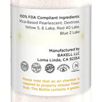 Bakell - Ivory Tinker Dust (4g, 1x Mini Spray Pump) Edible Glitter for Food, Desserts, and Beverages!