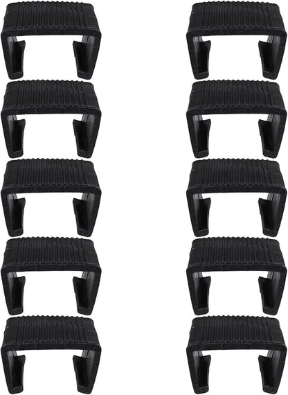 SUQ I OME Pack of 10 Outdoor Patio Garden Wicker Rattan Furniture Aligment Sofa - Image 7