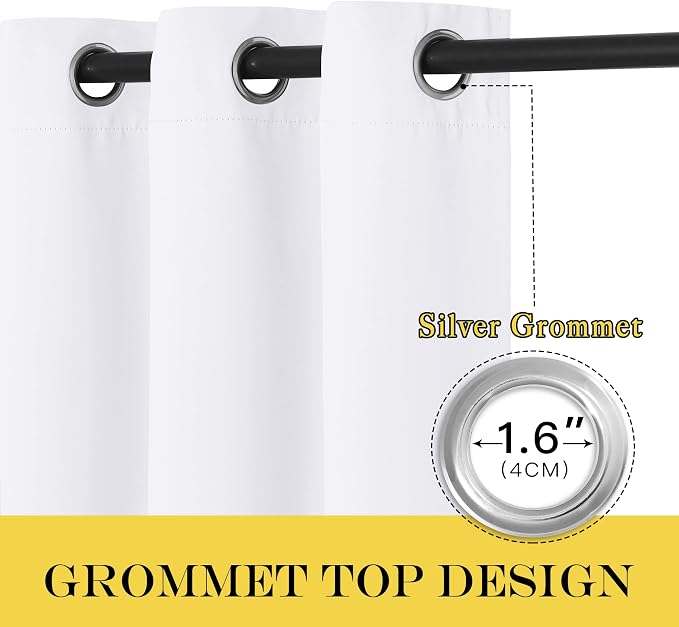 NICETOWN Blackout Room Divider Curtains - Image 6