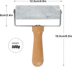 Smooth Surface Marble Rolling Pins for Baking,Dough Roller with T-Type,Pastry Roller Enhance Your Baking Skills,Non-Stick Surface,Versatile and Compact-for Home Bakers and Professional Chefs