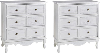 HULALA HOME 3-Drawer Nightstand - Image 7