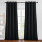 NICETOWN Black Out Curtains 102 inches Long, Grommet Thermal Insulated Solid by NICETOWN