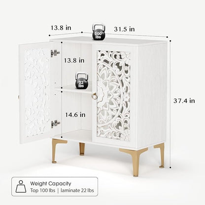 JOINICE 31.5" Accent Storage Cabinet - Image 2
