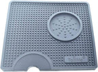 Tamper Mat for Espresso Station - Silicone Coffee Tamping Pad, TM-CO01 Black