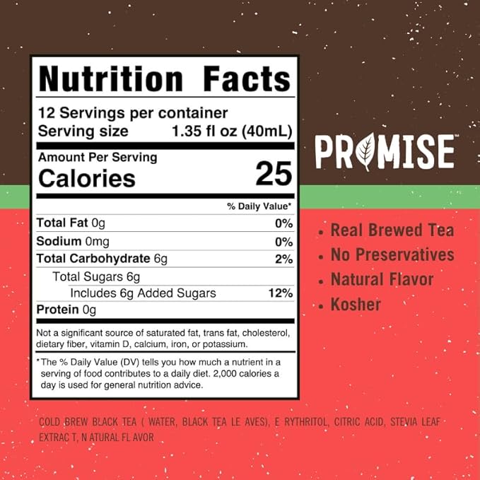 Promise Tea by Java House - Cold-Brewed Tea Concentrate Pods - Ethically Sourced - Hibiscus Lightly Sweet Tea - Pack of 48