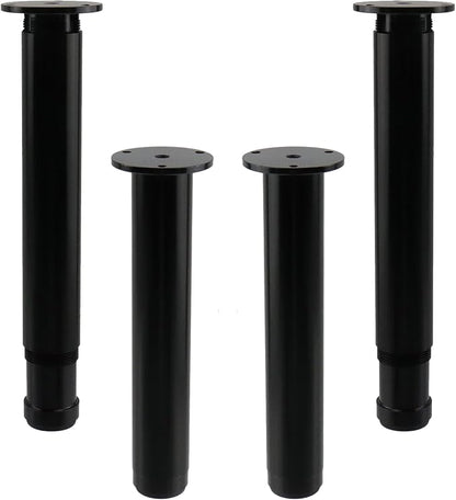 4 PCS Metal Adjustable Furniture Sofa Legs, Heavy Duty Bed Frame Center Support by UTALIND
