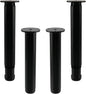 4 PCS Metal Adjustable Furniture Sofa Legs, Heavy Duty Bed Frame Center Support by UTALIND