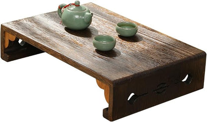Japanese Style Tatami Table, Low Wood Stool, Suitable by Unknown