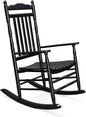 VINGLI Wooden Rocking Chair Outdoor, Patio Rockers by VINGLI