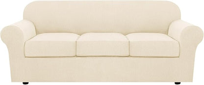 H.VERSAILTEX 4 Piece Stretch Sofa Covers by HVERSAILTEX