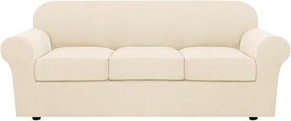 H.VERSAILTEX 4 Piece Stretch Sofa Covers by HVERSAILTEX