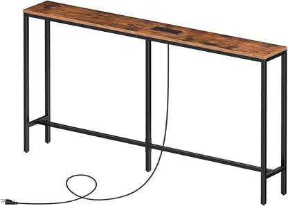 MAHANCRIS 55.1 Skinny Console Table by MAHANCRIS