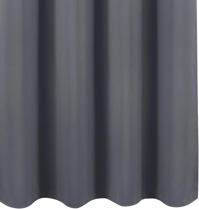 Blackout Curtains 52 x 120 Inch Long Grey Curtains Set of 2 Panels Room - Image 8