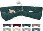 100% Waterproof Sectional Recliner Couch Covers by ROFASVCO