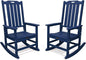 THOEOE Oversized Rocking Chair Set of 2, Outdoor Rocking Chair by THOEOE