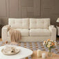 69" Corduroy Loveseat Sofa in a Box, High-Density Foam Couch, No Assembly by Unknown