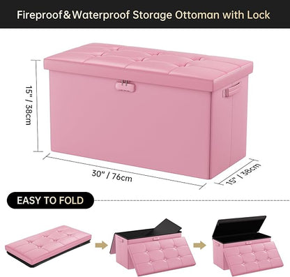 DocSafe Storage Ottoman Bench - Image 3