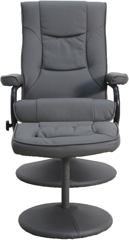 Flash Furniture Rachel Contemporary Multi-Position Recliner and Ottoman - Image 5