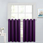 Yakamok Purple Room Darkening Window Curtains 52x36 Inch by Yakamok