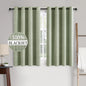 MIULEE 100% Blackout Linen Curtains by MIULEE