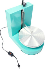 Cake Decorating Machine, 200W Electric Cake Cream Spreading Coating Machine with Adjustable Scraper, Turntable Cake Frosting Smoother, for 4-12in Cake, 60-320RPM (Green)