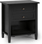 SIMPLIHOME Warm Shaker Bedside Table by SimpliHome