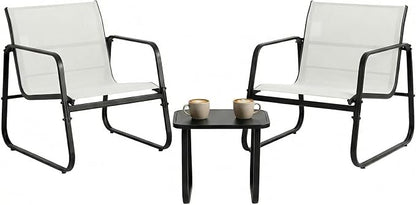 DUMOS 3 Piece Patio Furniture Set，Outdoor Patio Furniture Set by DumosLifestyle