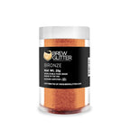 Bronze BREW GLITTER Edible Glitter For Drinks, Cocktails, Beer, Garnish Glitter & Beverages | KOSHER & HALAL Certified | 100% Edible & Food Grade | Vegan, Gluten, Nut Free (25g, Bronze)