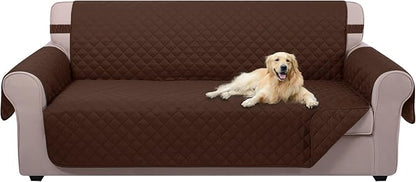 U-NICE HOME 4 Seater Sofa Cover 91''Large Couch Cover, Pet Friendly, Elastic by U-NICEHOME