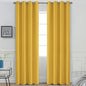 Yakamok Room Darkening Curtains 52x96 inch Long Mustard Yellow-Living Room | 2 by Yakamok