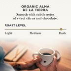Peet's Coffee, USDA Organic Dark Roast Single Serve Coffee Pods - Alma de la Tierra 10 Count (1 Box of 10 Pods)