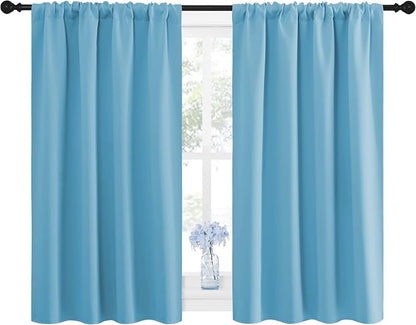 NICETOWN Kitchen Window Blackout Curtain Panels - Image 2