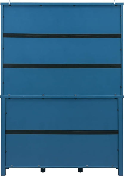 74.8''H High Freestanding Kitchen Pantry, Wooden Kitchen Organizers Cupboard - Image 9