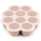 KeaBabies Silicone Food Freezer Trays with Lid, 2oz x 10 Pods Baby Food Storage Containers, Easy Puree Meal Prep, Breast Milk Silicone Freezer Molds, Dishwasher,Microwave Safe,BPA-Free Tray(Dusk)